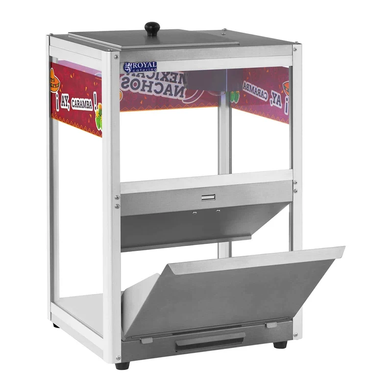 Machine à nachos 160 watts acier inoxydable aluminum verre trempé 14_0004904