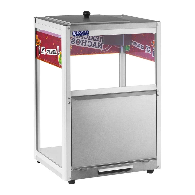 Machine à nachos 160 watts acier inoxydable aluminum verre trempé 14_0004904