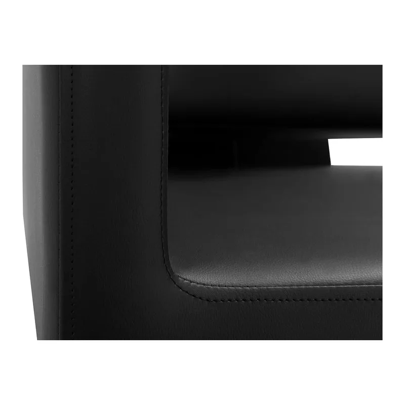 Bac à shampoing avec inclinaison professionnel noir 14_0007838