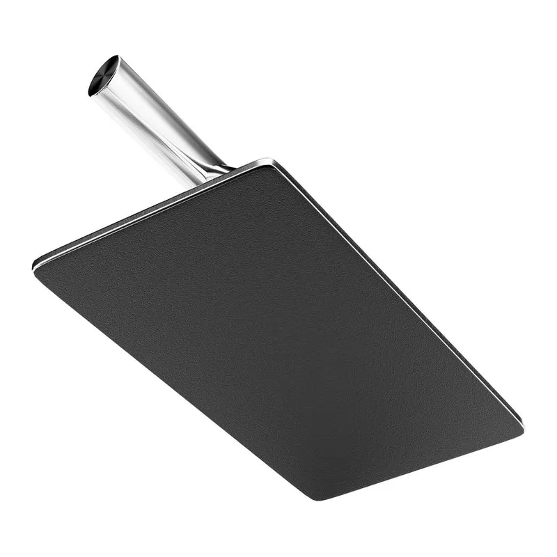 Repose-pieds de coiffure inox 35 cm tube ovale design intemporel et confort 14_0007826