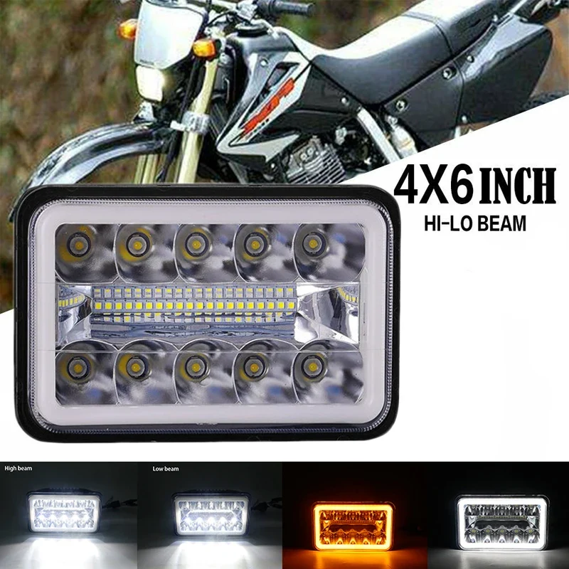 Phares LED 4x6 Pouces Universel Camion