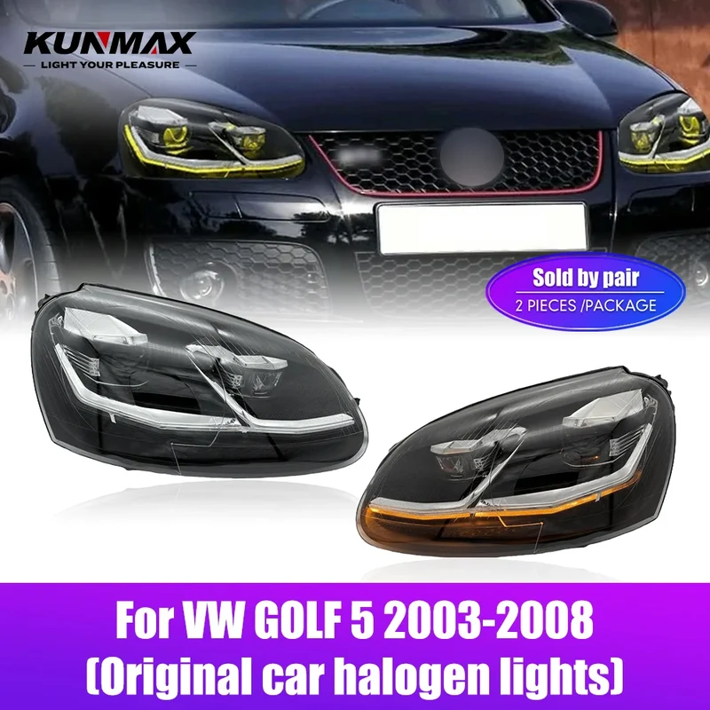 Phares LED VW Golf 5 2003-2008