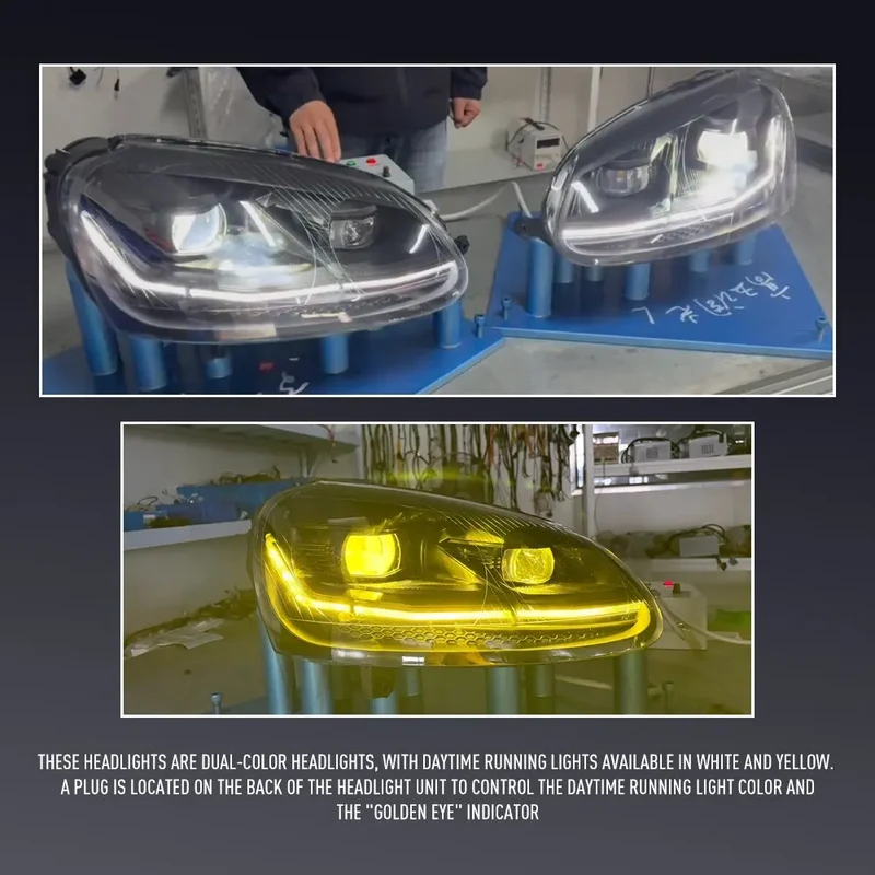 Phares LED VW Golf 5 2003-2008
