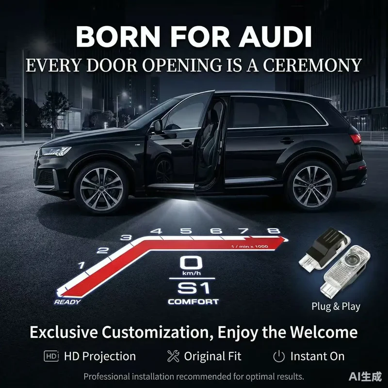 Projecteur de Portière Audi A4 A5 A6 A7