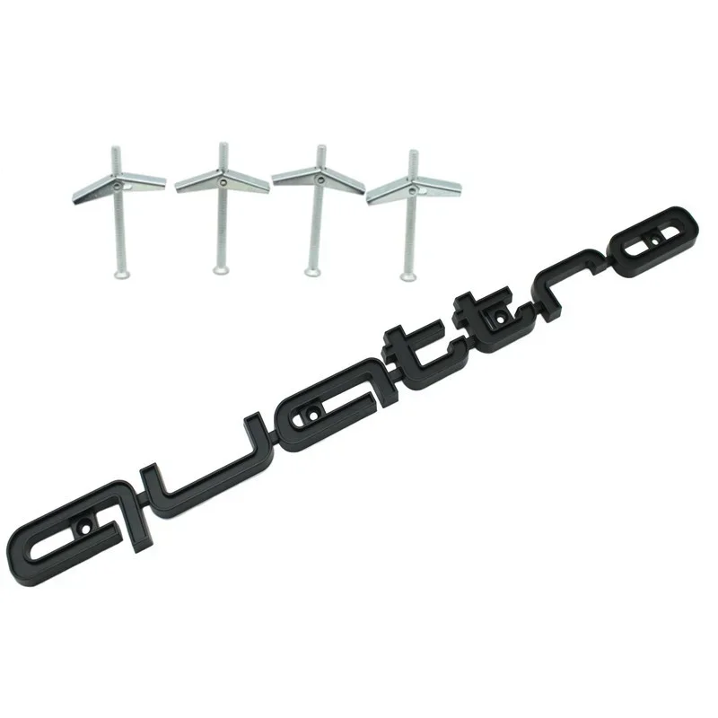 Emblème Calandre Audi Quattro