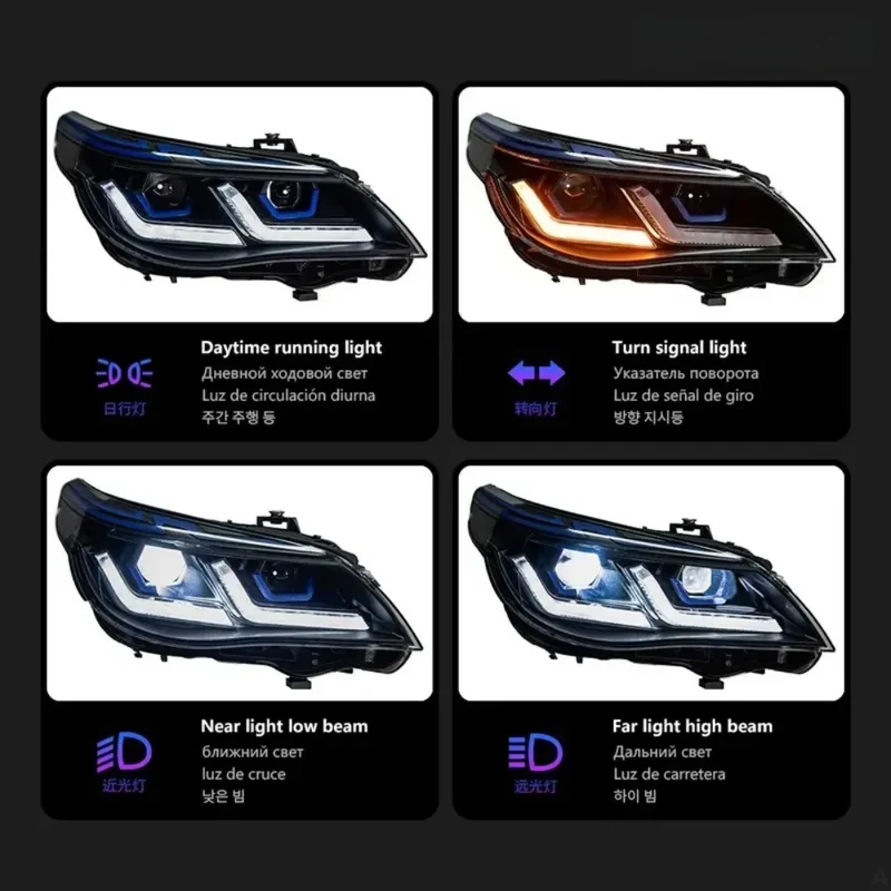 Feux Avant LED BMW Série 5 E60 2005-2010