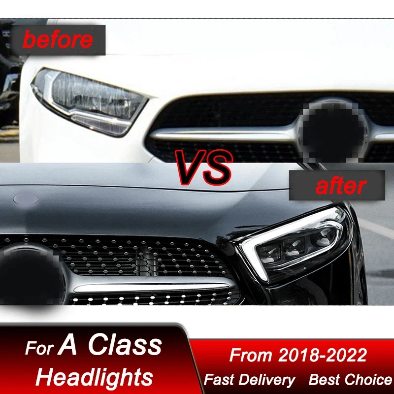 Phares LED Mercedes Classe A W177 2018-2022