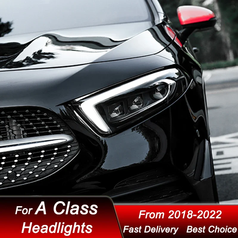 Phares LED Mercedes Classe A W177 2018-2022