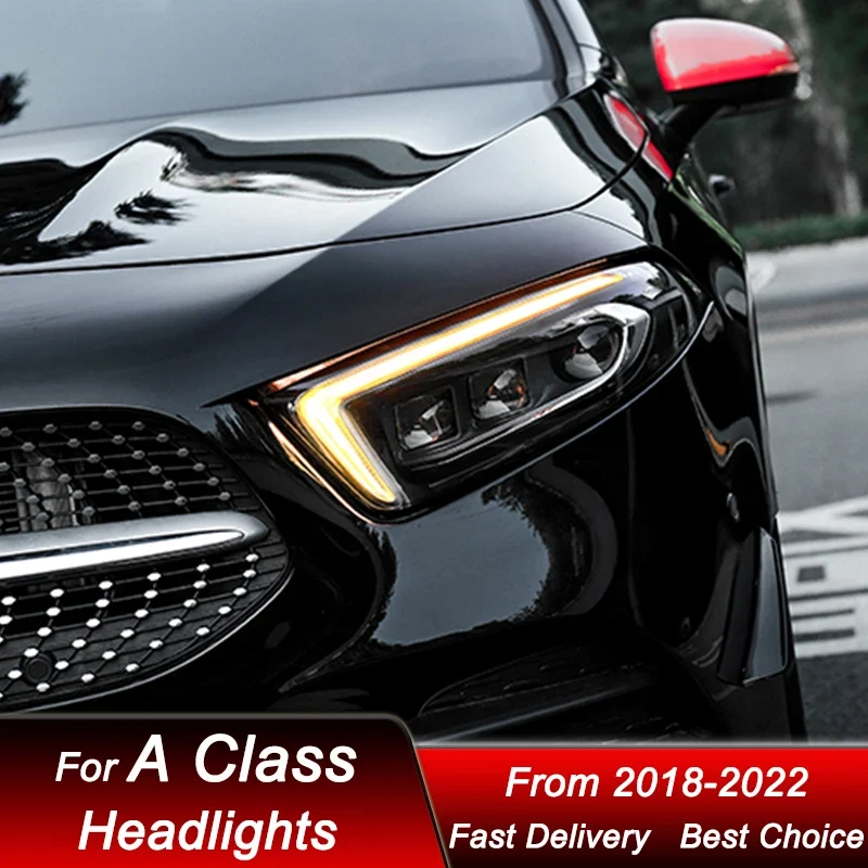 Phares LED Mercedes Classe A W177 2018-2022