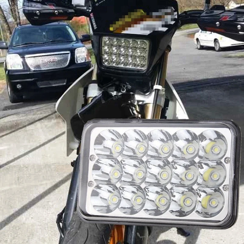 Phares LED 4x6 5 Pouces Jeep Cherokee XJ