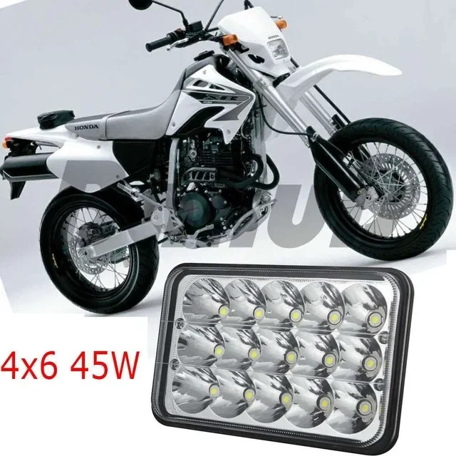 Phares LED 4x6 5 Pouces Jeep Cherokee XJ