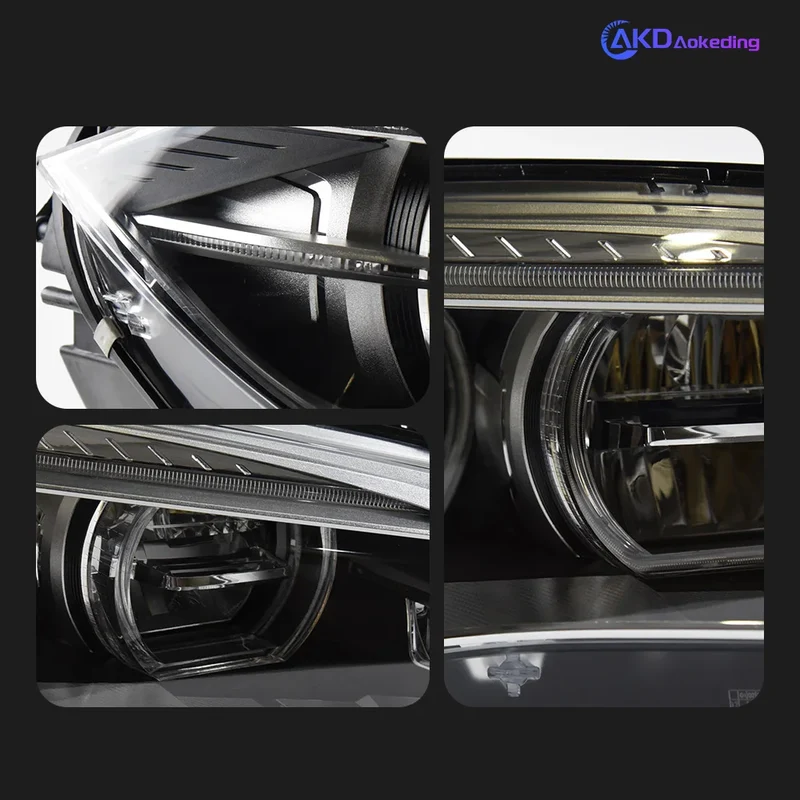 Phares LED BMW X5 F15 X6 F16 2014-2018 à lentille