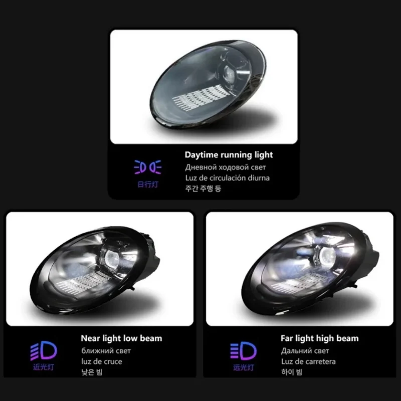 Phares LED Porsche 911 997.1 997.2 2005-2019
