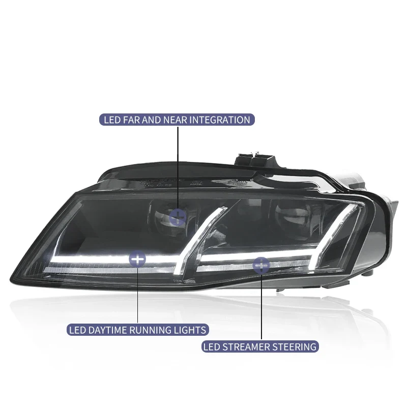 Phares LED Audi A4 A4L B8 2009-2012