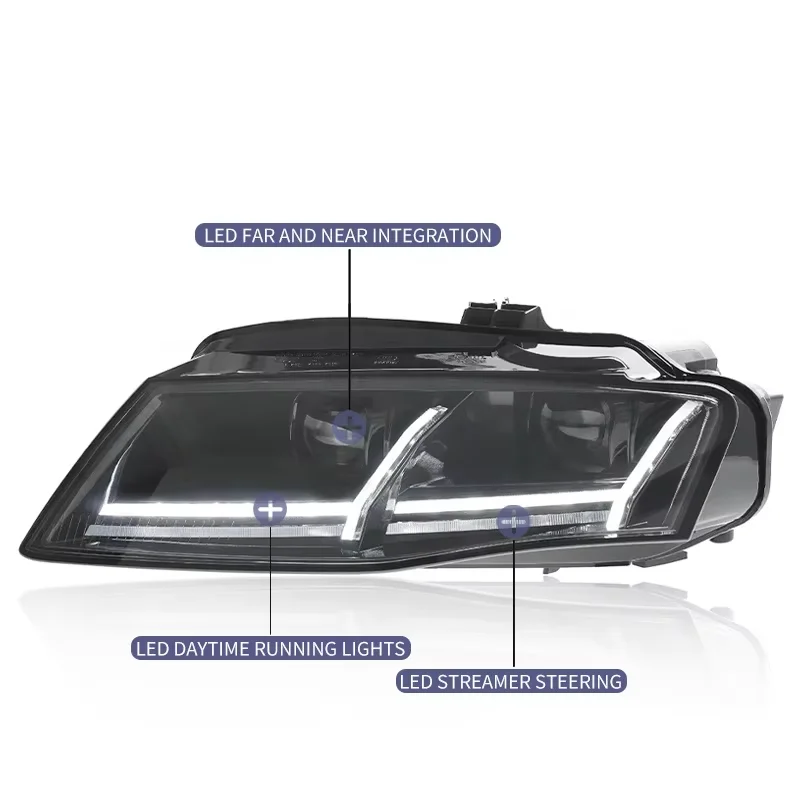 Phares LED Audi A4 A4L B8 2009-2012