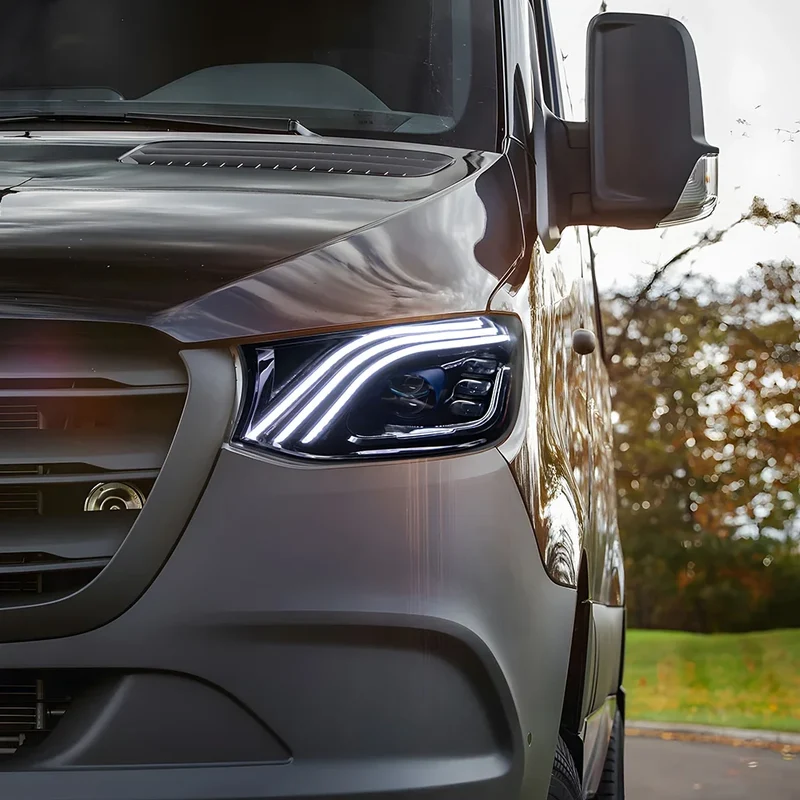 Phares LED Mercedes Sprinter W907 Style Maybach