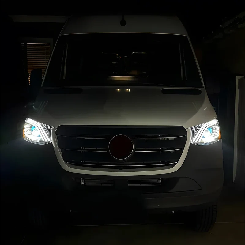 Phares LED Mercedes Sprinter W907 Style Maybach