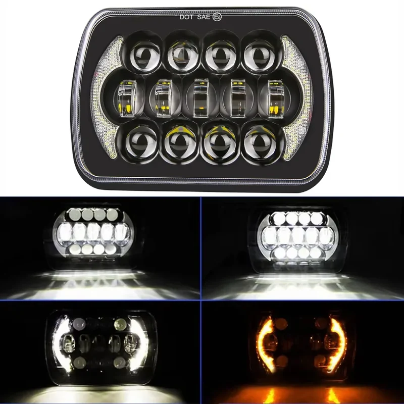 Phares LED Jeep Wrangler YJ Cherokee XJ