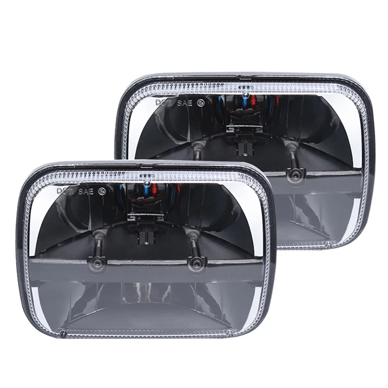 Phares LED Jeep Wrangler YJ 5x7