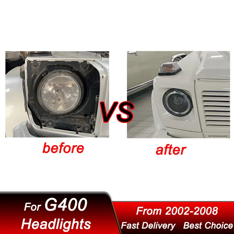 Phares LED Mercedes Classe G W463 2002-2008