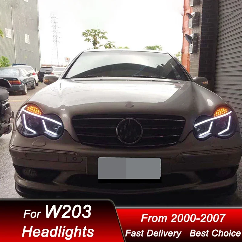 Phares LED Mercedes Classe C W203 2000-2007