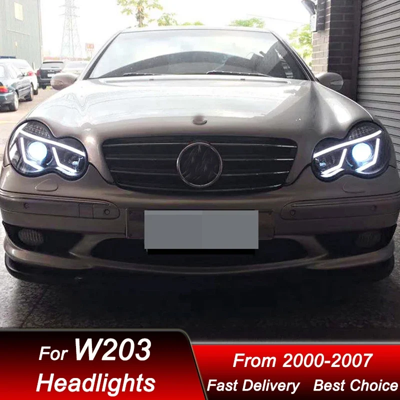 Phares LED Mercedes Classe C W203 2000-2007