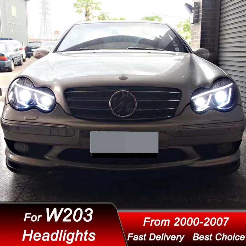 Phares LED Mercedes Classe C W203 2000-2007