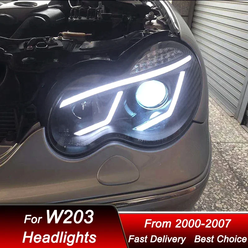 Phares LED Mercedes Classe C W203 2000-2007