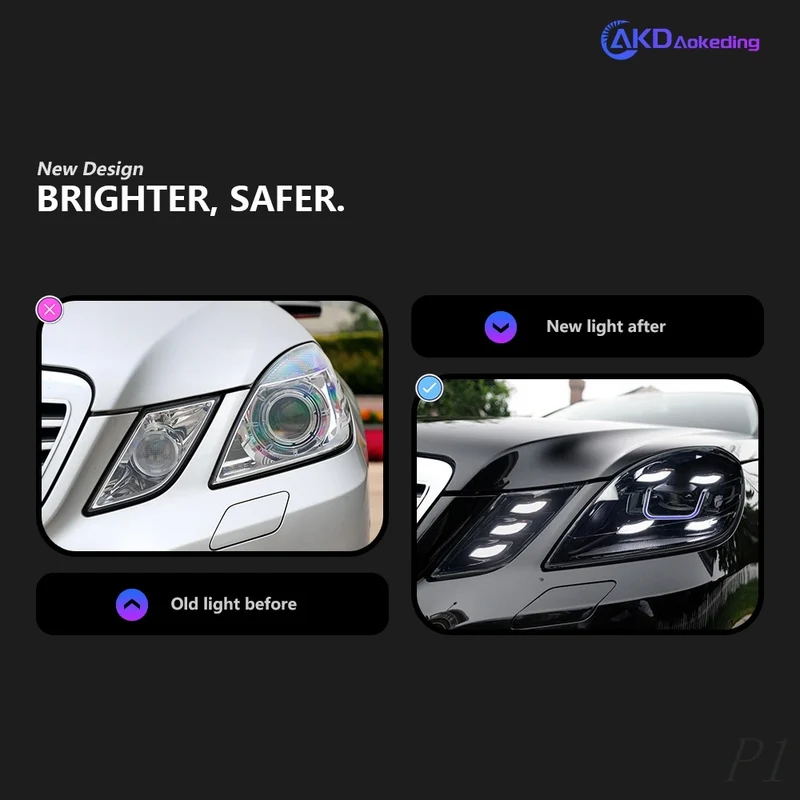 Phares LED Mercedes Classe E W212 2009-2013