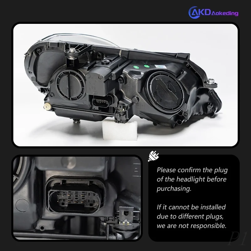 Phares LED Mercedes Classe E W212 2009-2013