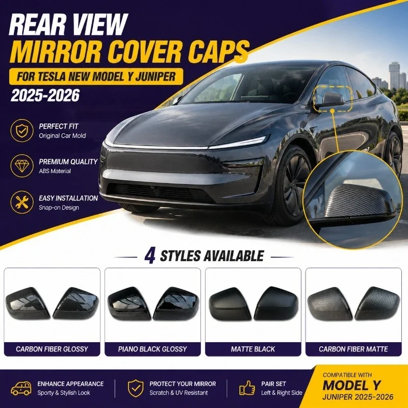 Coque Rétroviseur Tesla Model Y Juniper 2025-2026