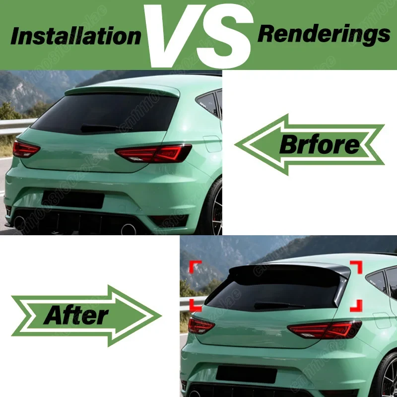 Becquet Seat Leon 5F MK3 2013-2019