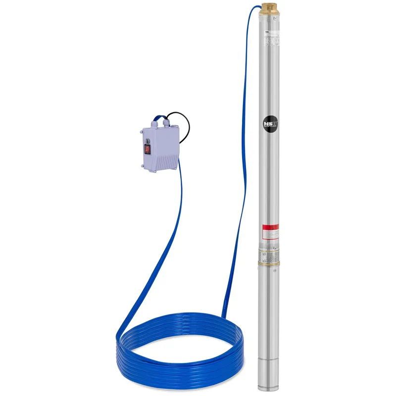 Pompe immergée 3 800 l/h 750 watts acier inoxydable acier inoxydable 14_0009592