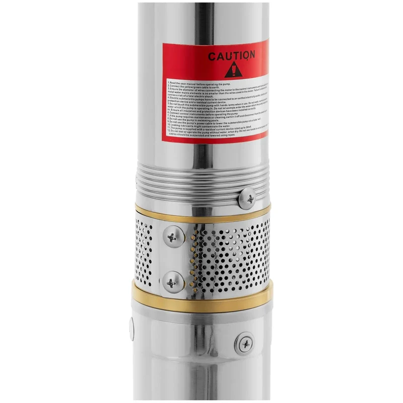 Pompe immergée 3 800 l/h 750 watts acier inoxydable acier inoxydable 14_0009592