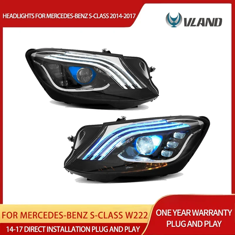 Phares LED Matriciels Mercedes Classe S W222 2014-2017