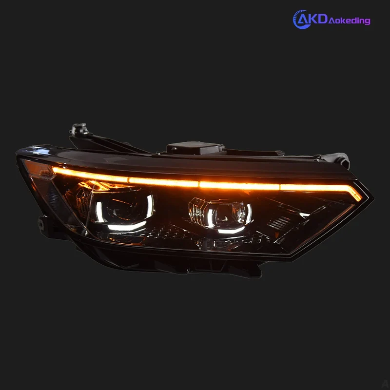 Phares LED Volkswagen Passat B8 2015-2019 anneaux Angel Eye