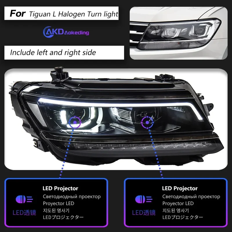 Phares LED Volkswagen Tiguan 2016-2022