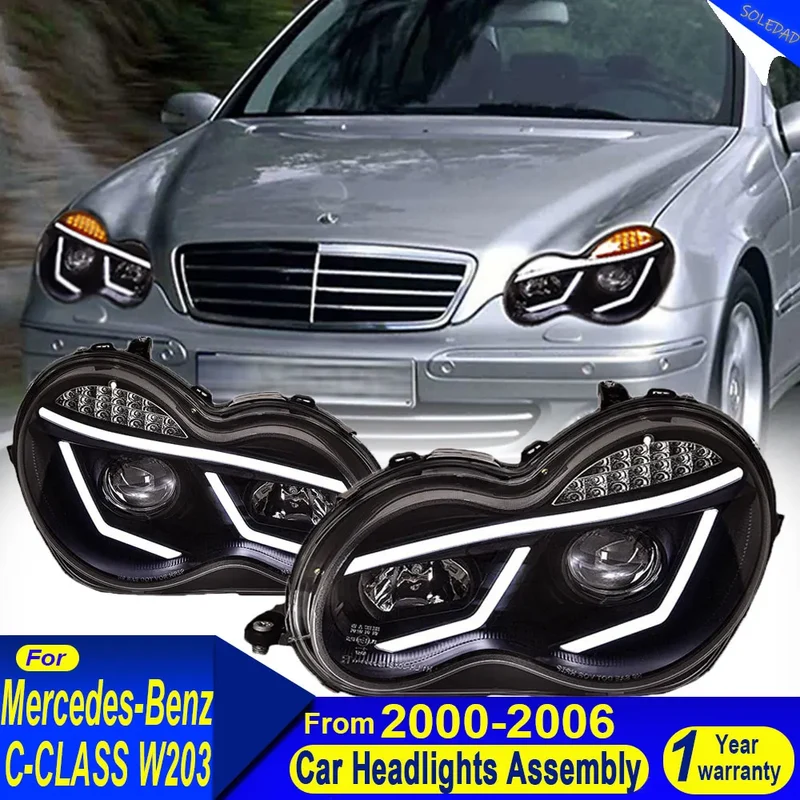 Phares LED Mercedes-Benz Classe C W203 2000-2006