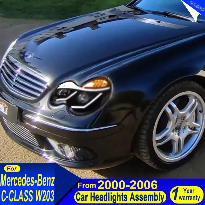Phares LED Mercedes-Benz Classe C W203 2000-2006