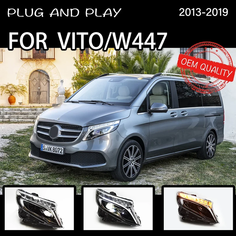 Phares LED Mercedes Vito 2013-2019