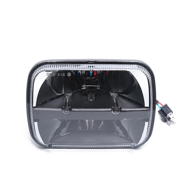 Phares LED Ronds 7x6/5x7 Jeep Wrangler YJ Cherokee XJ