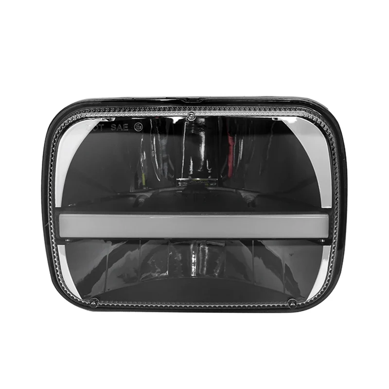 Phares LED Ronds 7x6/5x7 Jeep Wrangler YJ Cherokee XJ
