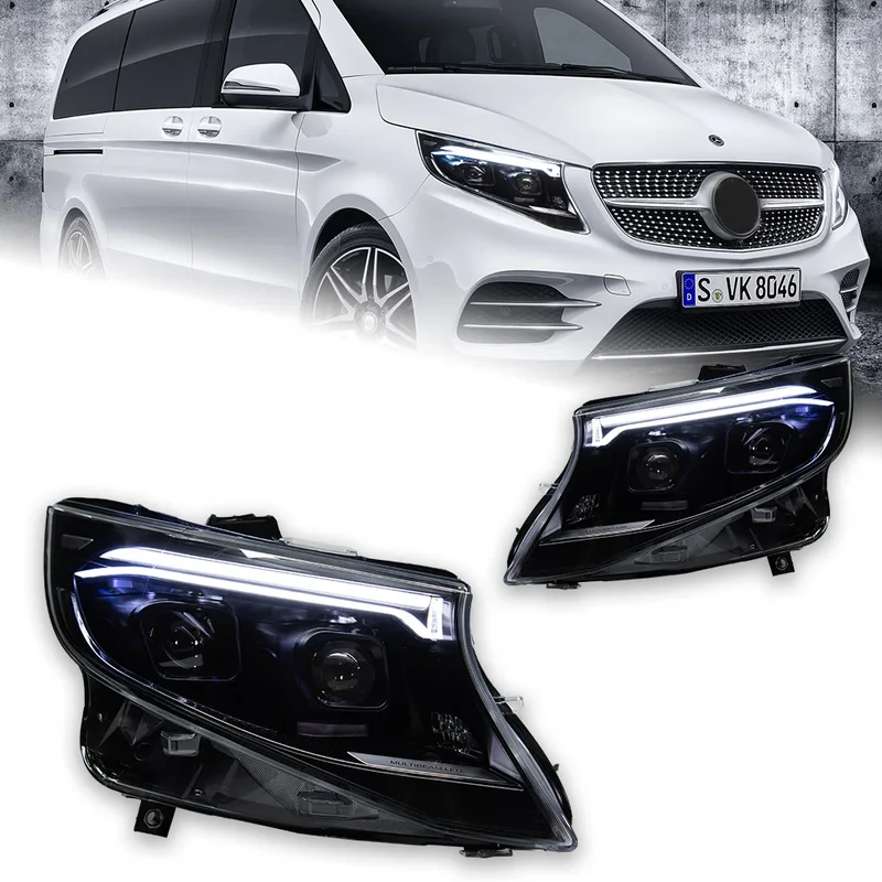 Phares LED Avant Mercedes Vito W447 2016-2024