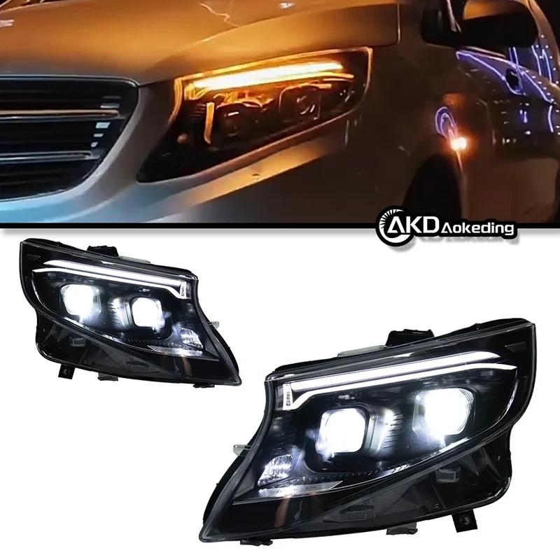 Phares LED Avant Mercedes Vito W447 2016-2024