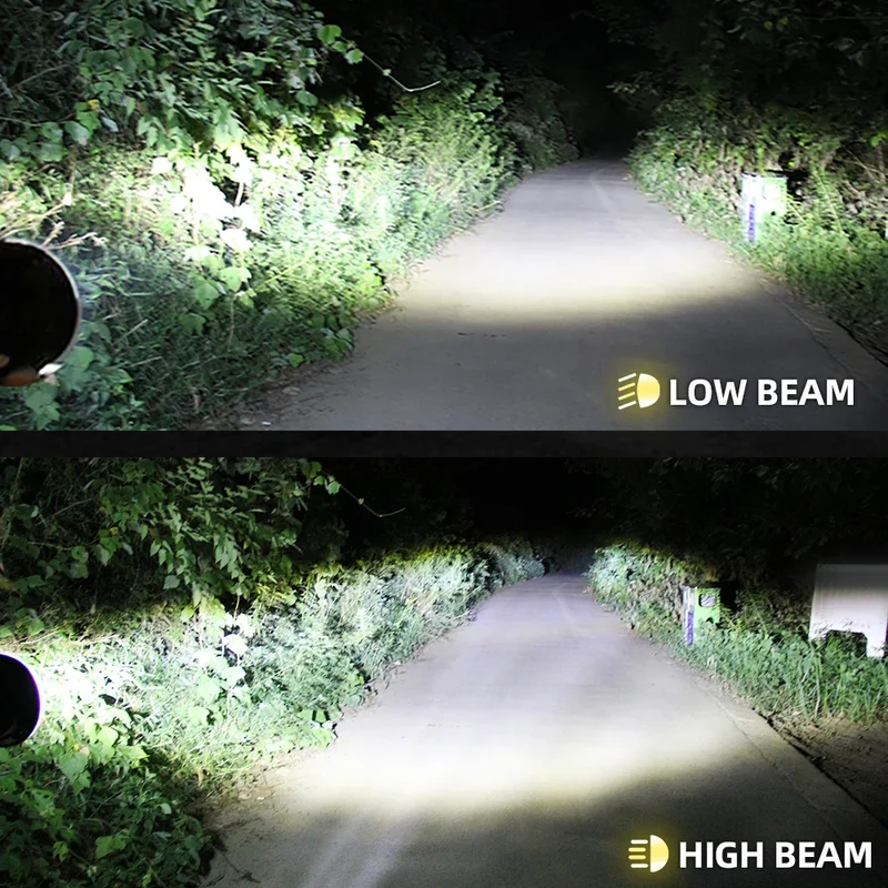 Phares LED 7 Pouces Jeep Wrangler JK