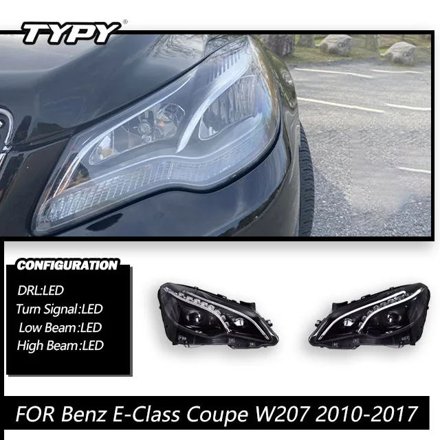 Phares LED Mercedes Classe E Coupé W207 2010-2017