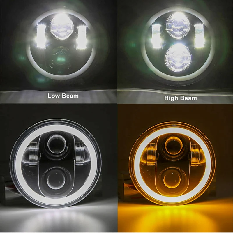 Phares LED Ronds BMW E30 325i 528i 535i 735i
