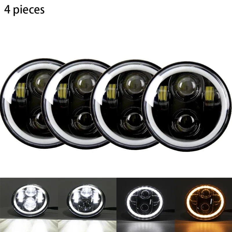 Phares LED Ronds BMW E30 325i 528i 535i 735i
