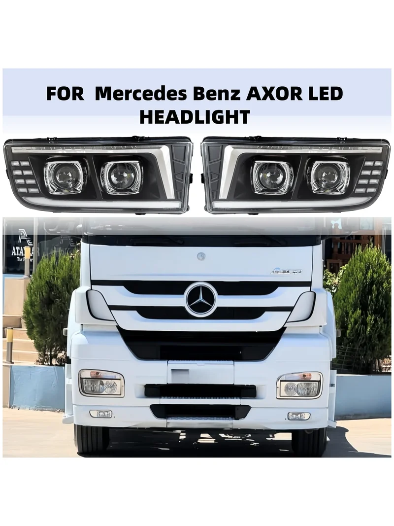 Phares LED Camion Mercedes Actros Axor 24V