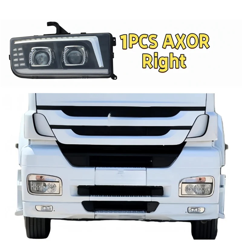 Phares LED Camion Mercedes Actros Axor 24V